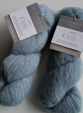 Divine色 50克225米1绞英国The Fibre Co Cirro 羊驼有机棉羊毛线