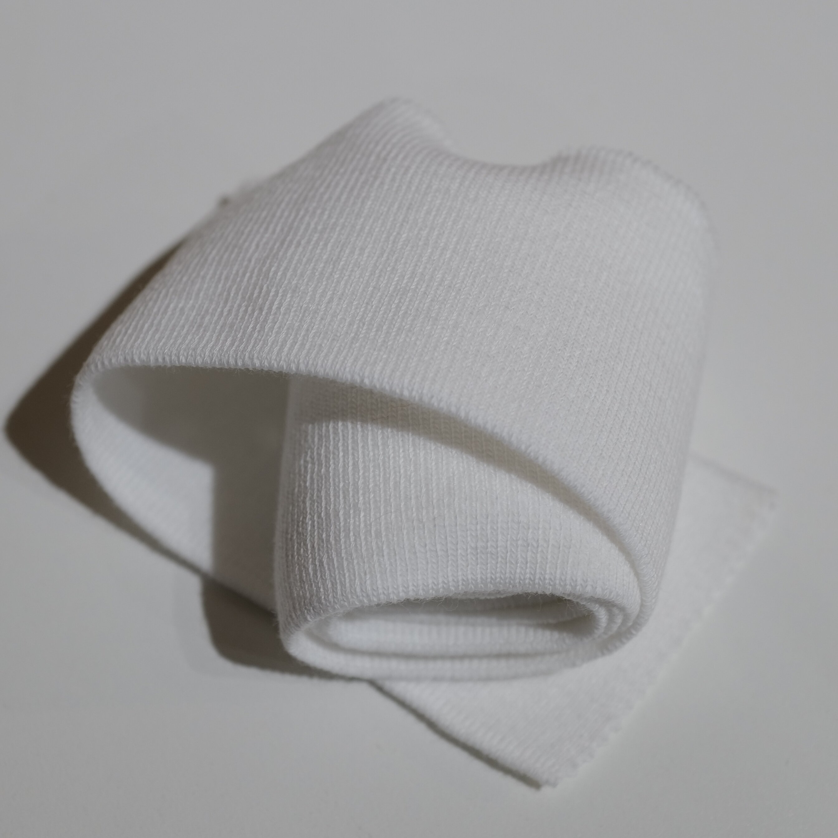 针织衫领边底边袖口罗纹布弹性