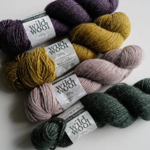 荨麻羊毛线100g 英国 阿兰粗度 Wool Wild Erika Knight