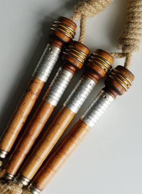 英国Merchant and Mills Skipping Rope蜂蜜黄色古典跳绳健身礼物