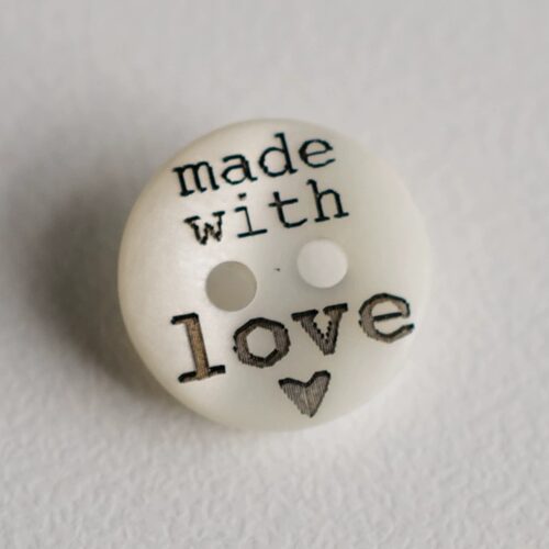 灵动水光madewithlove爱心纽扣