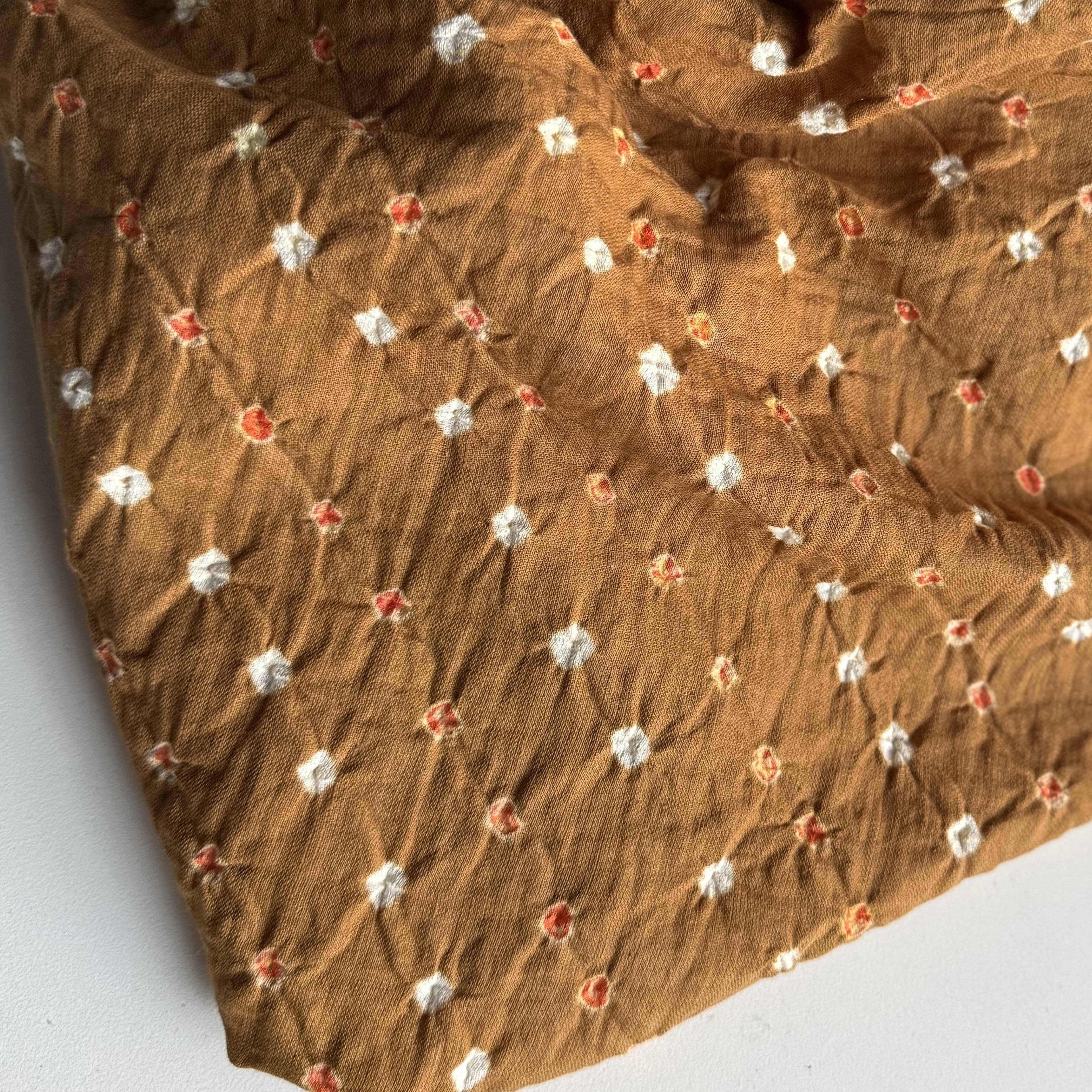 100cm宽咖喱班达尼柔滑棉布