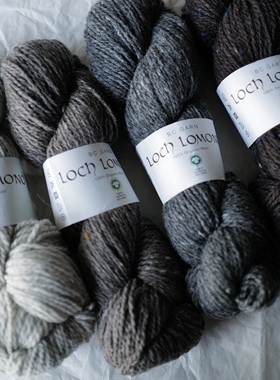 50克150米长德国BC GARN Loch Lomond GOTS英伦粗花呢线