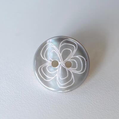 英国TextileGarden木槿花纽扣
