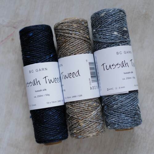 TussahTweed100%柞蚕丝线