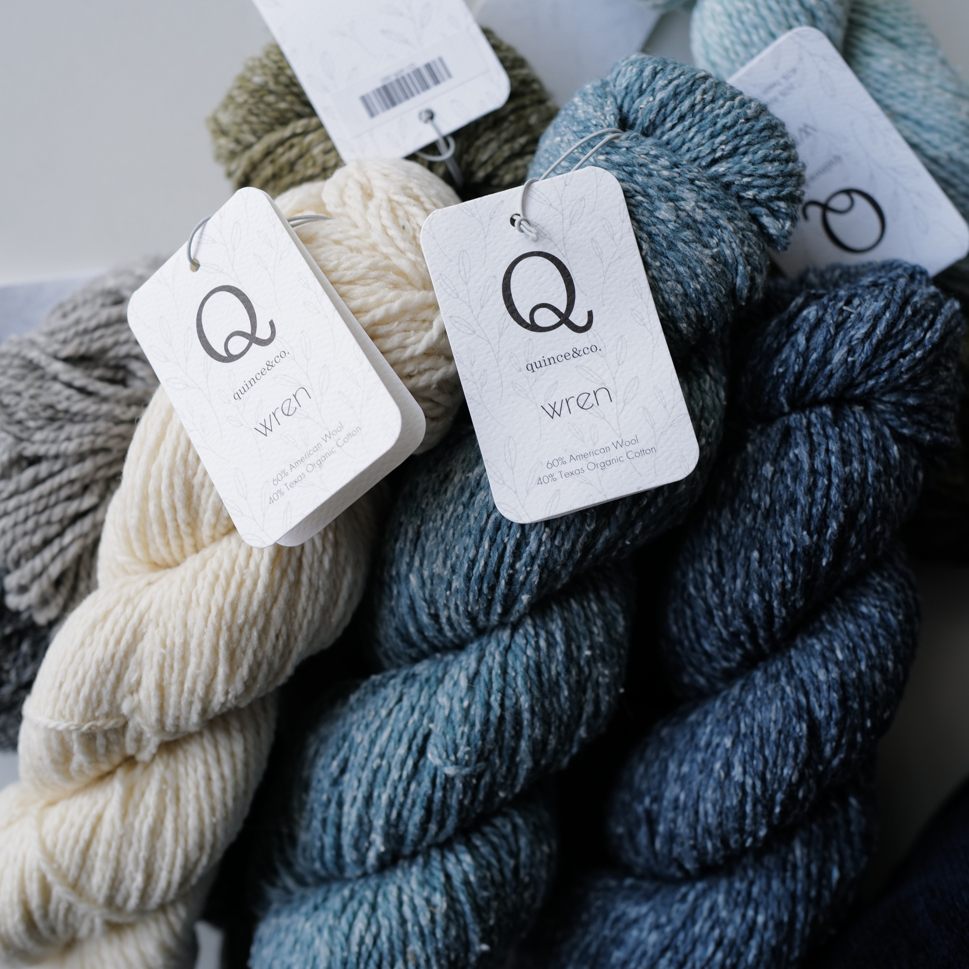 粗犷而优雅羊毛有机棉线