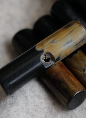 35mmx9mm一颗价格英国Textile Garden水牛角绳索扣 不含绳