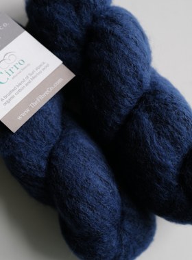 Blessful色50克225米1绞英国The Fibre Co Cirro羊驼有机棉羊毛线