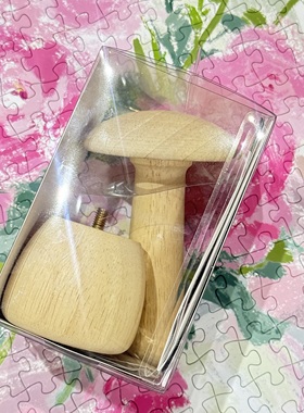 日本可乐CLOVER Darning Mushroom织补蘑菇 修补破洞变成艺术加工