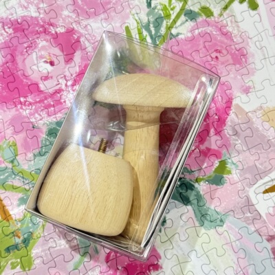 日本可乐CLOVER Darning Mushroom织补蘑菇 修补破洞变成艺术加工