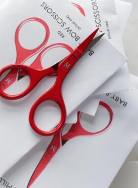 英国Merchant and Mills Baby Bow Scissors红色迷你弯弓剪刀