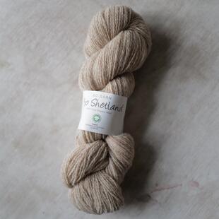 杂色浅驼 德国BC Garn Organic Shetland GOTS认证有机设得兰毛线