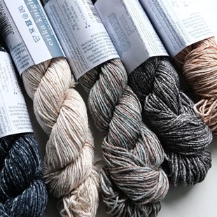 Print50克 Linen Erika Knight春夏秋编织喷绘工作室亚麻线Studio