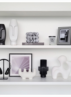 书柜样板间装饰品陶瓷现代