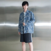 不规则个性 CHESTER 男款 2026新款 提花牛仔外套 CHARLES