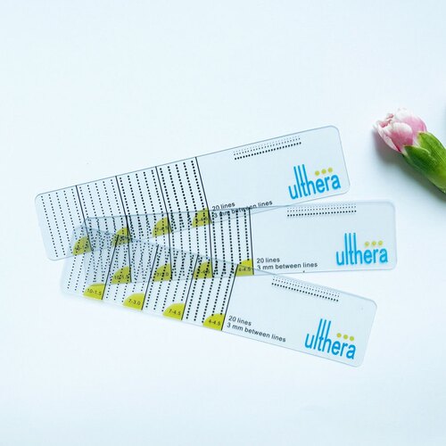 超声刀尺子面部划线尺画线尺超声1.5 3.0 4.5 定位尺脸部 画线尺