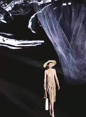 不锈钢云雾网 勾花造型网电镀铁丝网 钢丝网 造型网婚庆吊顶装饰