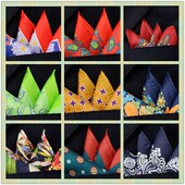 男士 结婚袋巾西装 手帕真丝口袋巾西服方巾手帕巾印花桑蚕丝胸口巾