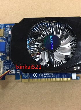 技嘉GT730 2G 独显 D3 D5 电脑独立台式机CF LOL高清HDMI游戏显卡