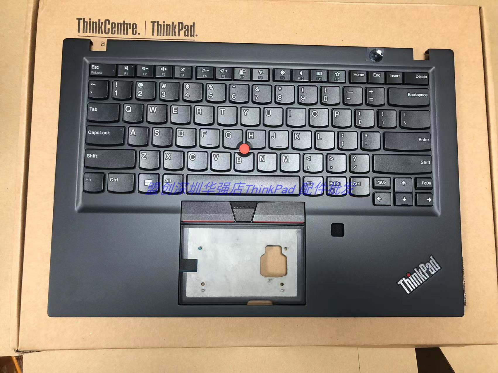 适用于 Thinkpad T490s T495s T14s C壳不带背光键盘掌托带指纹孔