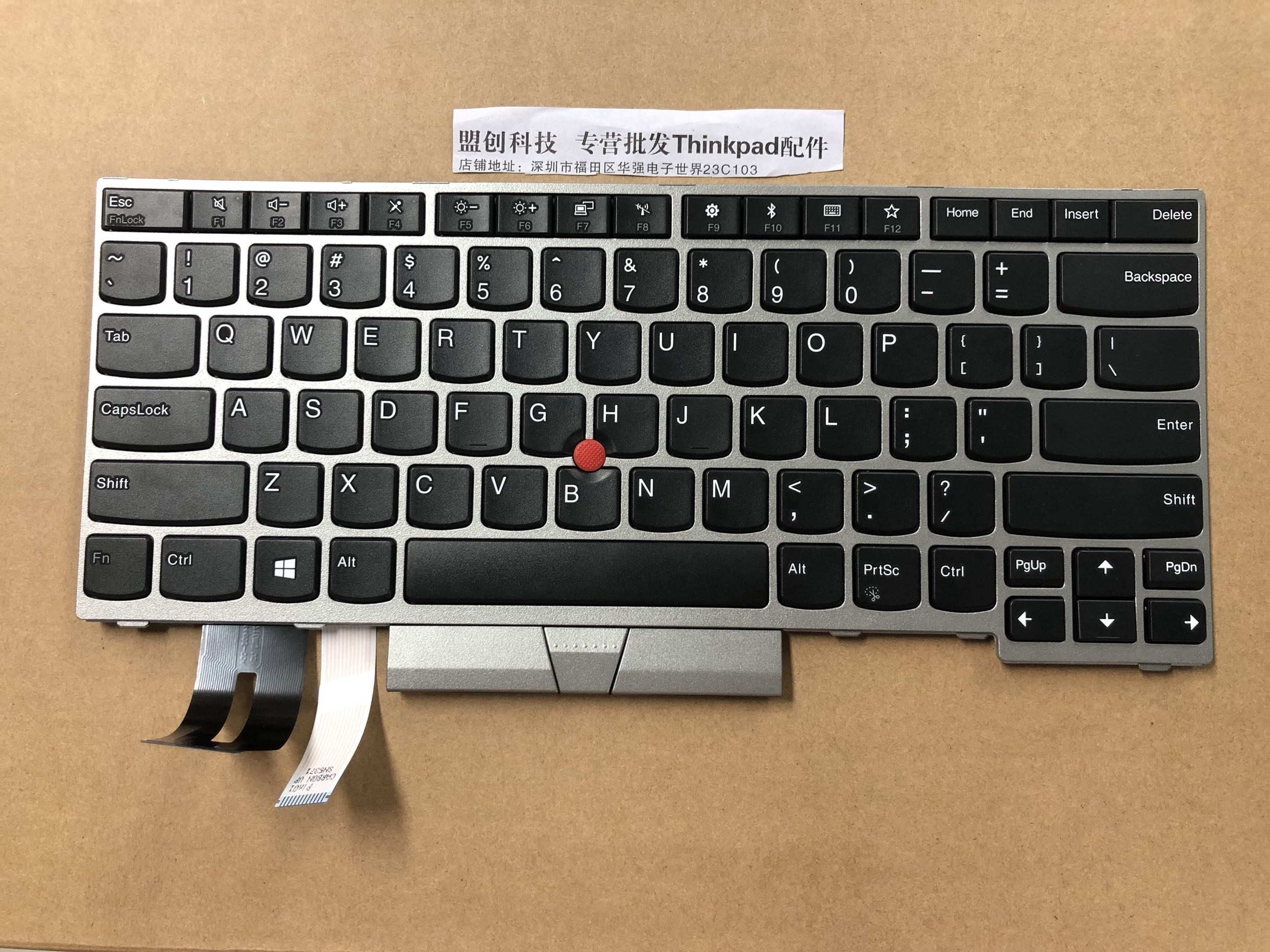 联想Thinkpad键盘银色01yn300