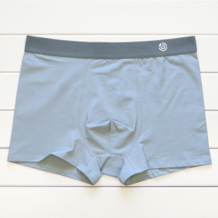 平角 内裤 2033 柔软舒适透气 男士 纯棉纯色 包邮 4条起 中腰