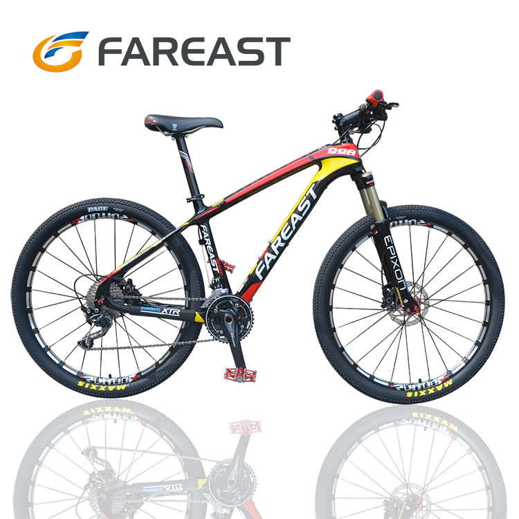 山地自行车碳纤山地车mtb自行车油碟自行车健身自行车学生轻便车