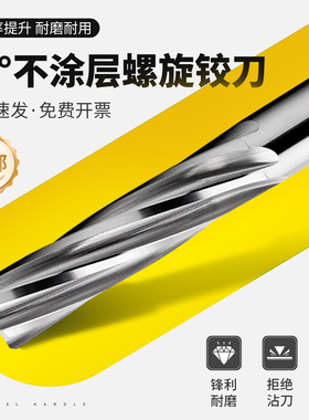 钨钢铰刀硬质合金高精度1.9-4.09内孔小数点机用螺旋扩孔直柄铰刀