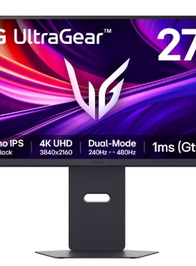 LG27G850ANanoIPSBlack电竞HDR6004K240HZ/1K480HZDP2.1显示器G8