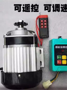 24V48V60V500W12V改装高压电动打药机喷洗车收绕线机遥控可调速