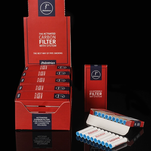 Фильтр борьбы с дымом 9 мм Активный карбоновый фильтр для курящего фильтра Общий плавный боевой