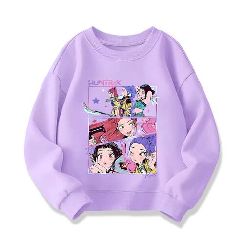 NASA联名猎魔女团Kpop衣服男女童