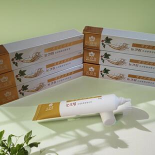 朝鲜眼霜牡丹峰化妆品人参眼霜高端保湿抗皱护肤品升级版正品顺丰