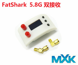 FatShark肥鲨5.8G视频眼镜接收机肥鲨双接收多样性开源双接收包邮