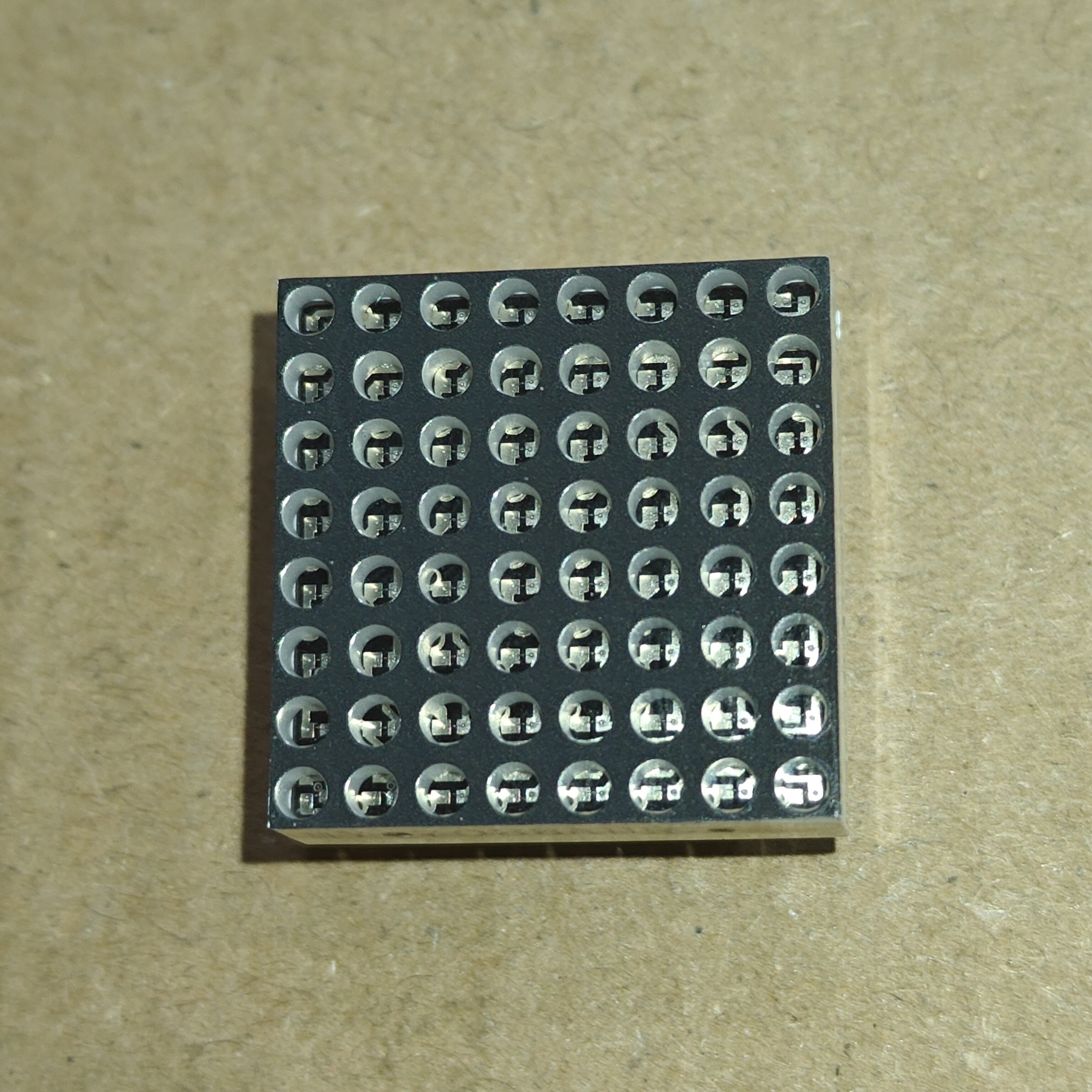 一元4个 2*2cm 8*8点阵 字母中文显示  Diy 单片机 点阵屏