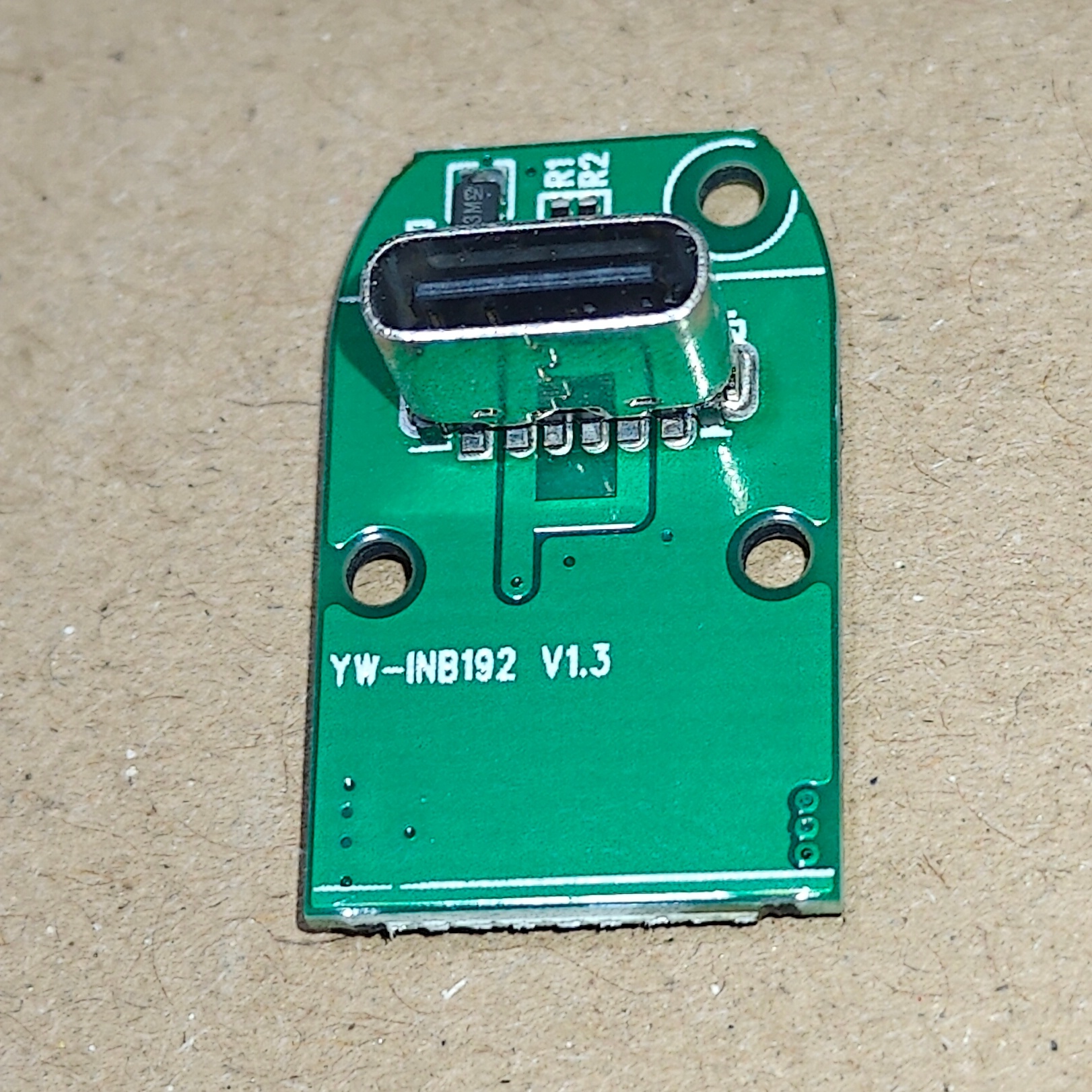 一元三个 带安装孔  Diy TYPE-C 充电器 取电 type-c转5V垂直安装