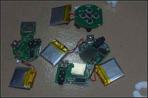 各种MP3主板 插卡MP3 主板 仅供研究DIY 各种外壳随机发货不包好