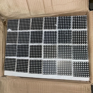 一版 LED点阵 12元 混装 二手表面花各种各样 24个 十二元