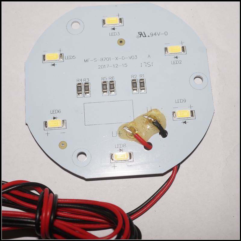 12V 4W 铝合金灯板 DIY小夜灯 台灯等 直径7CM左右怎么样,好用不?