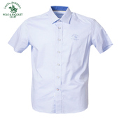 圣大保罗男士 新夏季 商务休闲细条纹短袖 S.B.P.R.C 衬衫