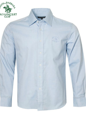 S.B.P.R.C/圣大保罗春季新款男士休闲衬衣纯棉长袖衬衫PS16WH004