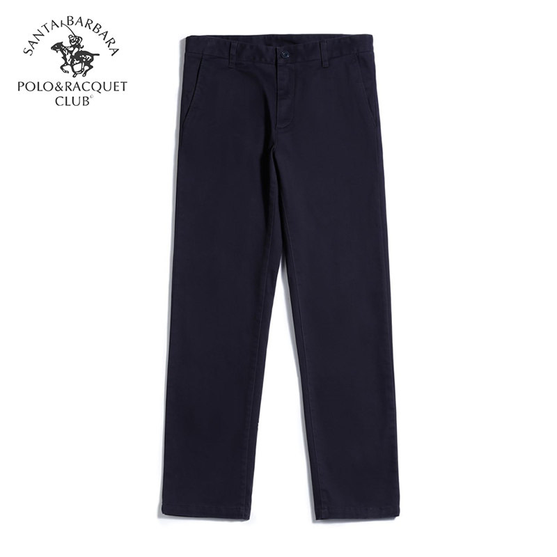 圣大保罗秋冬男士厚款修身休闲裤