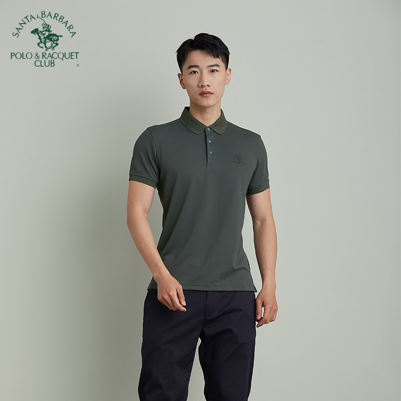 圣大保罗夏季短袖速干polo衫