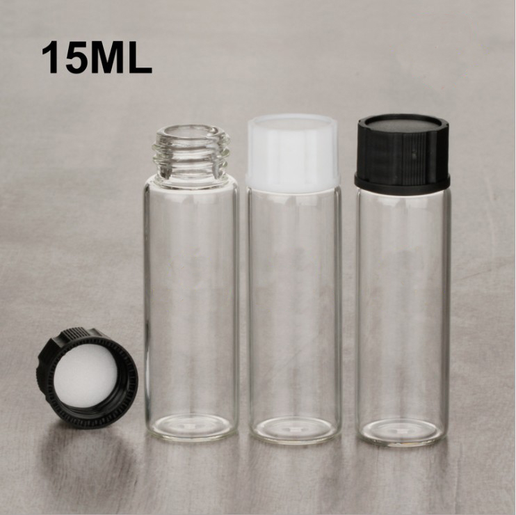 15ml螺口棕色试剂药用实验玻璃瓶