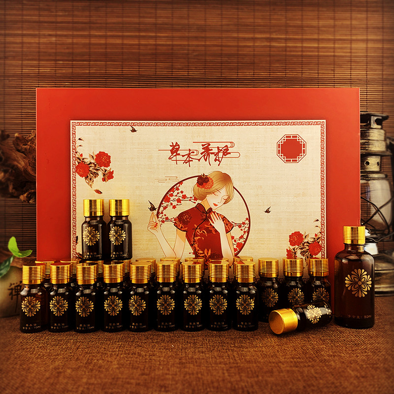 卵巢保养温宫舒缓调理药油美容院