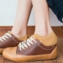 Vớ nữ vớ vớ nông miệng vớ cotton mùa xuân và mùa hè mỏng sinh viên vớ vô hình silicone chống trượt vớ dễ thương Hàn Quốc - Vớ bông quần tất bông dày