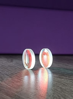 红点瞄镜红膜镜片封闭式内管玻璃内红点瞄器平凸透镜光学玻璃