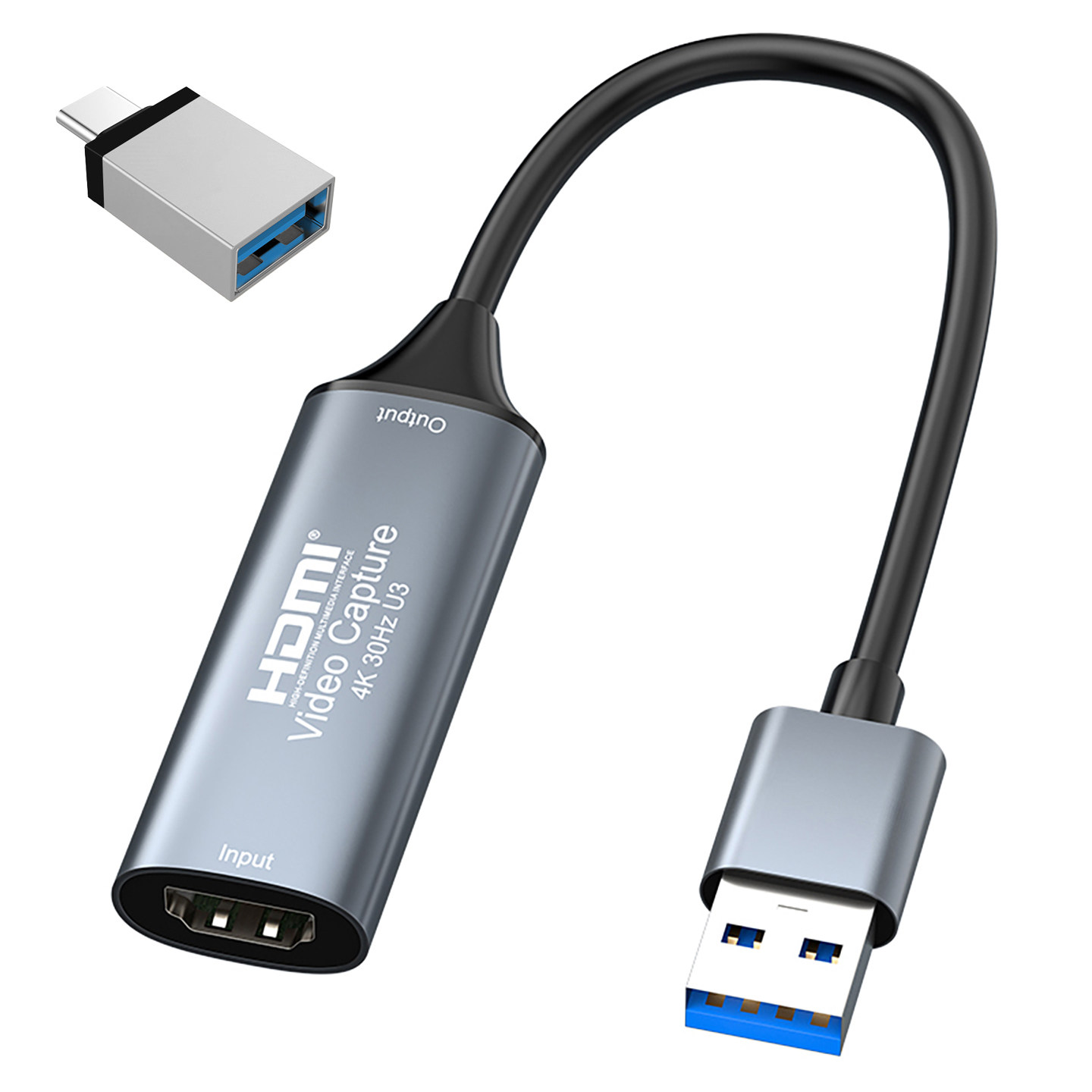 MS2130采集卡HDMI高清USB3.0高速4K60Hz输入1080P60Hz输出YUY2 - 实物图