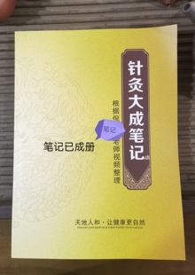 倪师针灸大成笔记本 A4图文大本