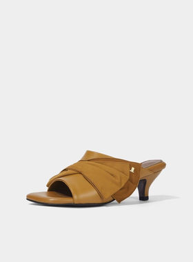 [客服改价]5-1(25)直邮=LANVIN* 25新 高跟拖鞋LC2F3ASZ034W